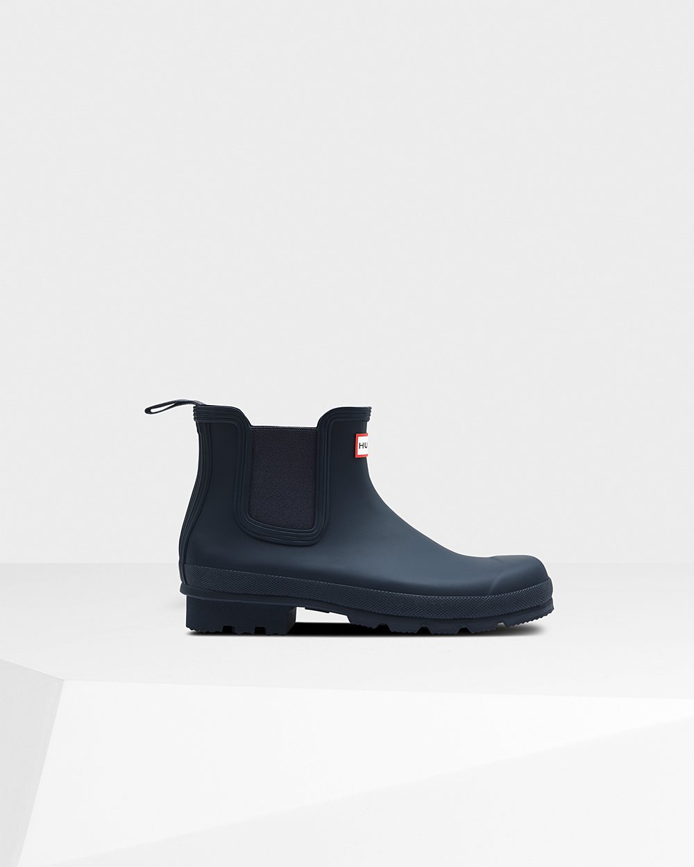 Chelsea Boots Heren - Hunter Original - Donker Blauw - 54VPJTYGR